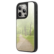 Funda espejo iPhone 15 Pro - Compatible con MagSafe - Negro