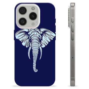 Funda de TPU para iPhone 15 Pro - Elefante