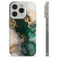 Funda de TPU para iPhone 15 Pro - Mármol Jade