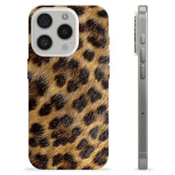 Funda de TPU para iPhone 15 Pro - Leopardo