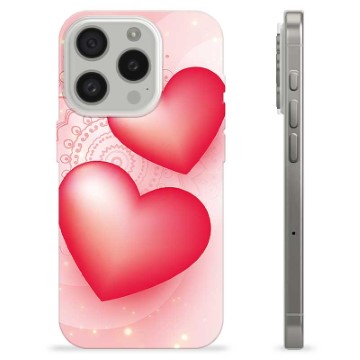 Funda de TPU para iPhone 15 Pro - Amor