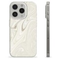 Funda de TPU para iPhone 15 Pro - Mármol Perla