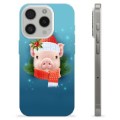 Funda de TPU para iPhone 15 Pro - Piggy de Invierno