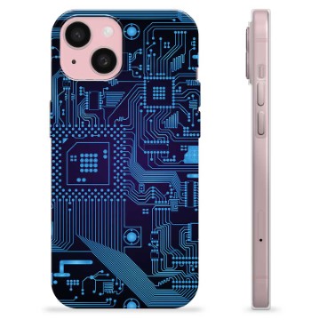 Funda de TPU para iPhone 15 - Placa de Circuito