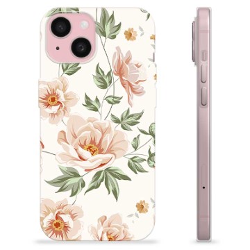 Funda de TPU para iPhone 15 - Floral