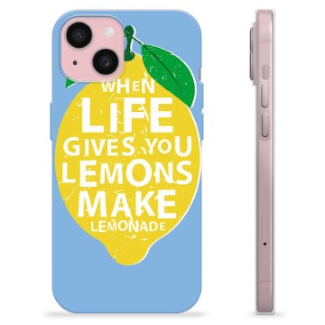 Funda de TPU para iPhone 15 - Limones