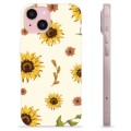 Funda de TPU para iPhone 15 - Girasol