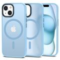 Carcasa Tech-Protect Magmat para iPhone 15 - Compatible con MagSafe - Sky Azul / Translúcido