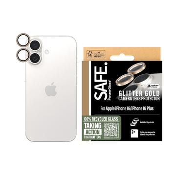 Protector de lente de cámara PanzerGlass Safe para iPhone 16/16 Plus