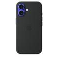 Funda Silicona con MagSafe Apple para iPhone 16 MYY13ZM/A - Negro