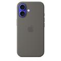 Funda Silicona con MagSafe Apple para iPhone 16 MYY33ZM/A - Gris piedra