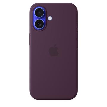 Funda Silicona con MagSafe Apple para iPhone 16 MYY43ZM/A - Ciruelo