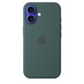 Funda Silicona con MagSafe Apple para iPhone 16 MYY83ZM/A - Lago verde