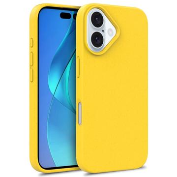 Carcasa Biodegradable para iPhone 16 - Amarillo
