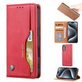 Funda tipo billetera con juego de tarjetas para iPhone 16