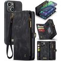 Funda tipo billetera multifuncional 2 en 1 Caseme 008 para iPhone 16