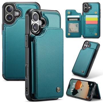 Funda iPhone 16 Caseme C22 RFID Card Wallet - Verde