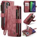 Funda Multifuncional Caseme C30 para iPhone 16 - Rojo