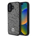 Funda iPhone 16 DKNY Crosswalk Patrona - Compatible con MagSafe - Marfil / Negro