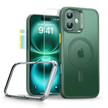 iPhone 16 ESR HaloLock MagSafe Classic Pro Set - Verde esmerilado