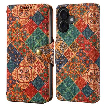 Funda de cartera Cuatro Estaciones para iPhone 16 - Invierno