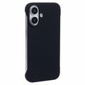Carcasa de Plástico Sin Marco para iPhone 16 - Negro