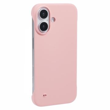 Carcasa de Plástico Sin Marco para iPhone 16 - Rosa