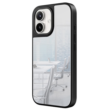 Funda espejo iPhone 16 - Compatible con MagSafe - Negro