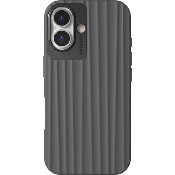 Funda Nudient Bold para iPhone 16 - Compatible con MagSafe - Negro Tormenta