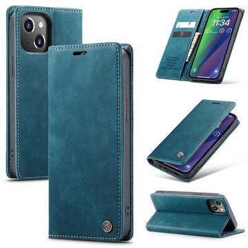 Funda Caseme Serie 013 para iPhone 16 Plus - Estilo Cartera - Azul