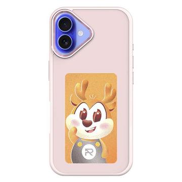 Funda DIY E-InkCase NFC para iPhone 16 Plus - Rosa