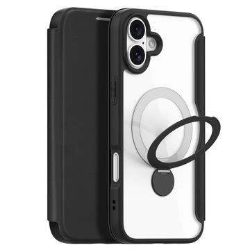 Funda Flip Magnética Dux Ducis Skin X Pro para iPhone 16 Plus - Negro