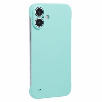 Carcasa de Plástico Sin Marco para iPhone 16 Plus - Cian Claro