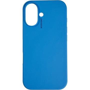 Funda de silicona iPhone 16 Plus Base Nudiente - Azul