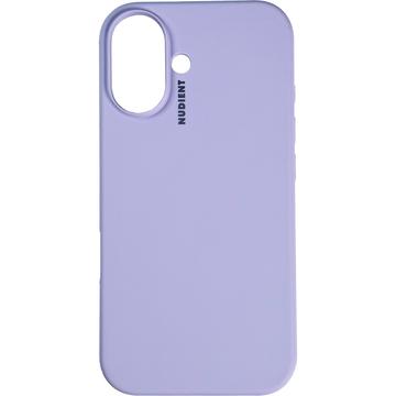Funda de silicona iPhone 16 Plus Base Nudiente - Violeta