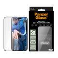 Protector de pantalla iPhone 16 Plus/15 Plus PanzerGlass Ceramic Protection Ultra-Wide Fit EasyAligner - 9H - Black Edge