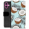 Funda Cartera Premium para iPhone 16 Plus - Coco