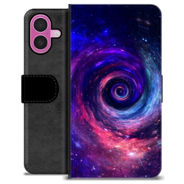 Funda Cartera Premium para iPhone 16 Plus - Galaxia