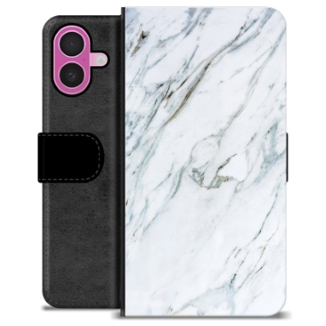 Funda Cartera Premium para iPhone 16 Plus - Mármol
