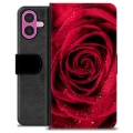 Funda Cartera Premium para iPhone 16 Plus - Rosa