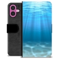 Funda Cartera Premium para iPhone 16 Plus - Mar