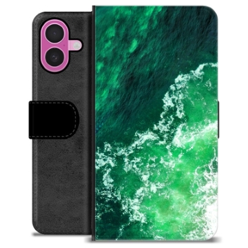 Funda Cartera Premium para iPhone 16 Plus - Ondas