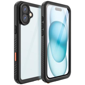 Funda Impermeable IP68 Redpepper FS para iPhone 16 Plus - Negro