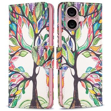 Funda Cartera Wonder Series para iPhone 16 Plus - Flor