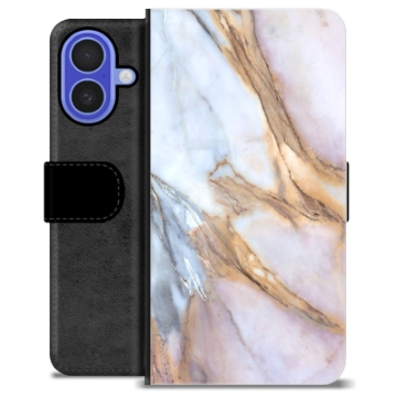 Funda Cartera Premium para iPhone 16 - Mármol Elegante