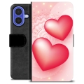 Funda Cartera Premium para iPhone 16 - Amor