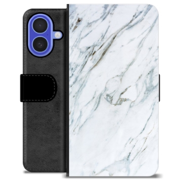 Funda Cartera Premium para iPhone 16 - Mármol