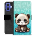 Funda Cartera Premium para iPhone 16 - Panda