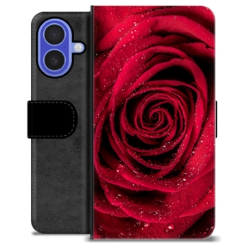 Funda Cartera Premium para iPhone 16 - Rosa