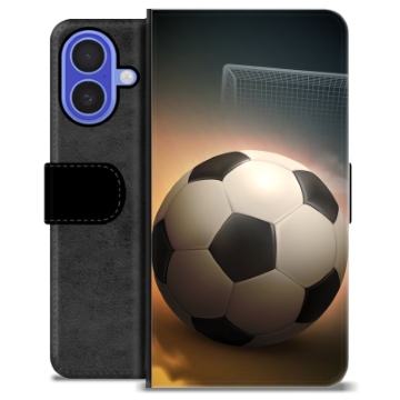 Funda Cartera Premium para iPhone 16 - Fútbol